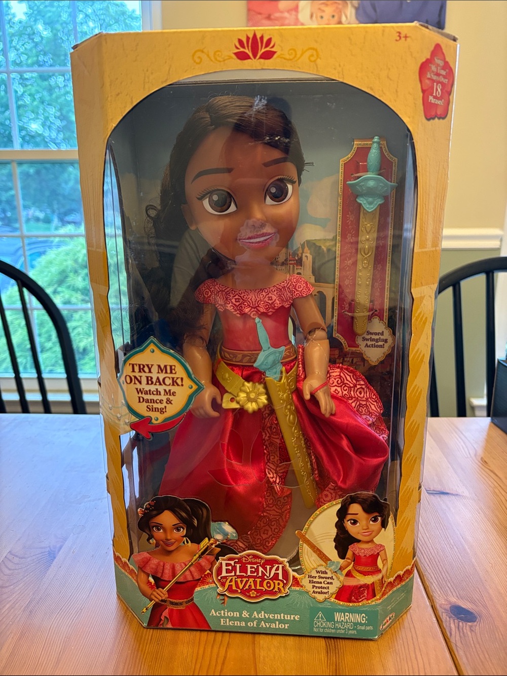 Elena of avalor doll new Red Adventure Doll with Sword -